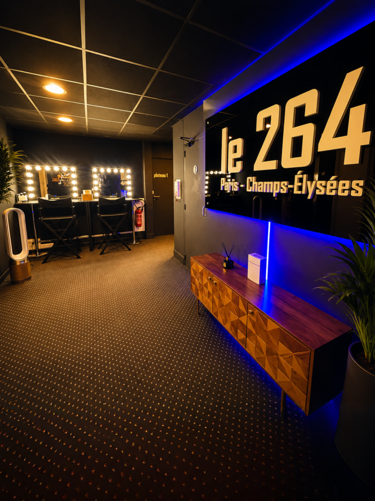 Studio de tournage professionnel à Paris 16